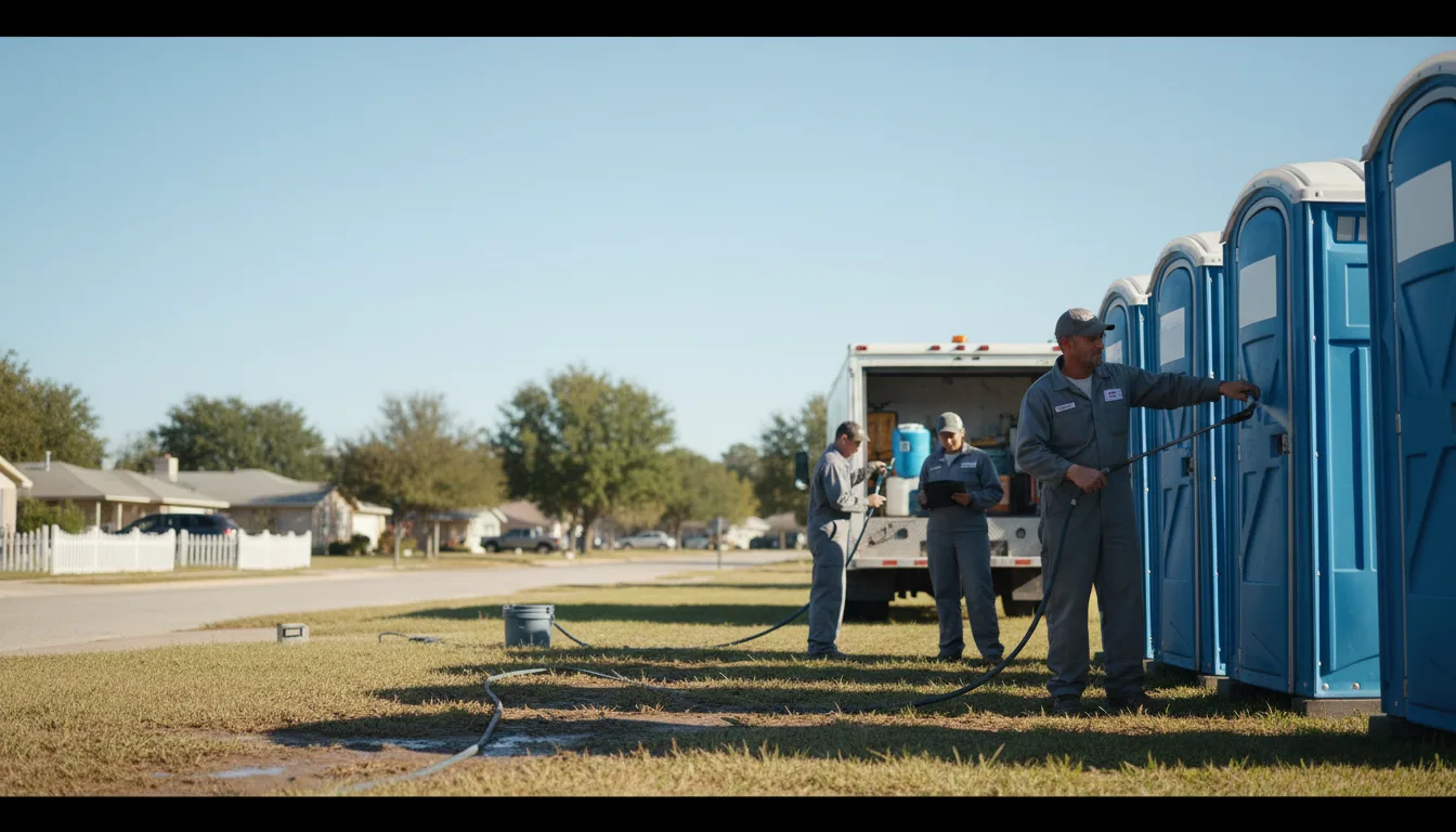 Long-Term Portable Toilet Rental in Jewett, IL near me